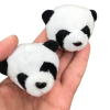 APLIQUE URSO PANDA DE PELUCIA ROSTINHO - 1 UNIDADE