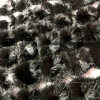 POMPOM ACHATADO PRETO (4CM) - 2 UNIDADES