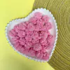 POMPOM DE MALHA TELINHA ROSA (2,5CM) - 10 UNIDADES