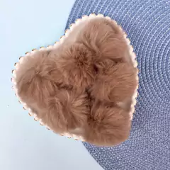 POMPOM PELINHO BEGE (5CM) - 2 UNIDADES