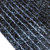 MANTA DE STRASS PRETA FILEIRA 1X40 - 1 UNIDADE