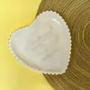 POMPOM BIGODE BRANCO (7CM) - 1 UNIDADE