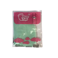 MEIA DE SEDA PASSO FOFO COR VERDE CANDY - 1 UNIDADE