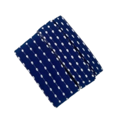 KIT FITA SINIMBU POMPOM AZUL MARINHO - 6 METROS (2 METROS DE CADA TAMANHO)