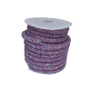 TUBO DE STRASS 8MM LILAS - 1 METRO