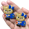 APLIQUE ESCOLAR URSO AZUL EMBORRACHADO - 1 UNIDADE - comprar online