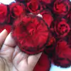 POMPOM ACHATADO 6CM VERMELHO MESCLA - 1 UNIDADE