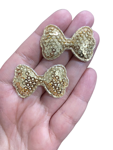 APLIQUE LACINHO PAETE 3,CM - 2 UNIDADES - comprar online