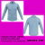 Molde PDF Digital de Camisa Social Manga Longa Masculino Tamanhos P,M,G,GG,XG - comprar online
