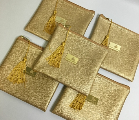 Necessaire Carol Gold (17x15) - (10 unidades)