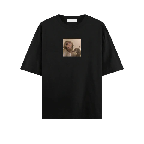 Remera Monkey - Negra