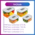 Set X4 Tuppers Vidrio Con Tapa Contenedor Hermetico Horno Ou Blanco en internet