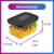 Tuppers Taper Vidrio Con Tapa Contenedor Hermetico 1.2 L Ou Negro - Tienda Click Fast