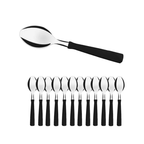 Cuchara de Mesa Tramontina New Kolor de Mesa Negro