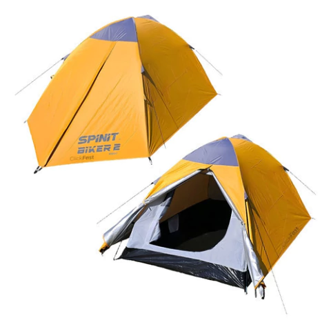 Carpa Impermeable 2 Persona Camping Mosquito Spinit Biker 2