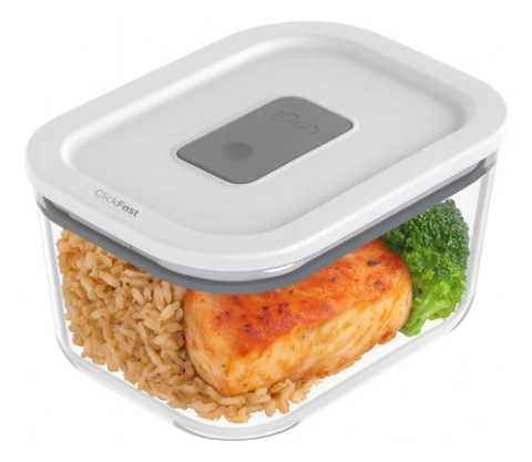 Tuppers Taper Vidrio Con Tapa Contenedor Hermetico 725 Ml Ou