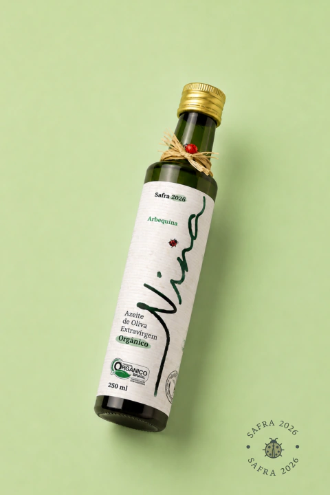 Azeite Nina Extravirgem Orgânico – Arbequina 250ml