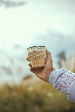 MATE IMPERIAL URUGUAYO RETEGIDO EN TIENTO - comprar online