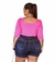 Shorts Jeans Básico Plus Size - loja online