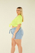 Shorts Jeans c Cinto Fixo Plus size - loja online