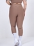 LEGGING CROSS OVER COFFEE - SANTABELLA | Moda Fitness