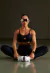 CONJUNTO TOP BASIC LOVE + LEGGING ENERGY PRETO - SANTABELLA | Moda Fitness