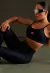 CONJUNTO TOP BASIC LOVE + LEGGING ENERGY PRETO na internet