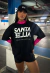 CAMISETA OVERSIZED SILK SANTABELLA PRETA - loja online