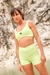 CONJUNTO SHORTS CROSS OVER + TOP MOVIMENT PIXY - SANTABELLA | Moda Fitness