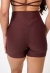 SHORTS BASIC DARK BROWN - comprar online
