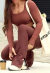 LEGGING ACTIVE FLARE ESPRESSO - loja online