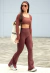 LEGGING ACTIVE FLARE ESPRESSO - comprar online