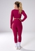 CONJUNTO LEGGING CROSS OVER + CROPPED DEFINE LUXE CHERRY - comprar online
