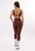 CONJUNTO LEGGING CROSS OVER + TOP SOFT ACTIVE ESPRESSO
