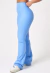 LEGGING FLARE BABY BLUE - SANTABELLA | Moda Fitness