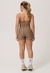CONJ. SHORTS BASIC + REGATA ACTIVE COFFEE