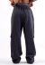 CALÇA CARGO MOLETOM SANTABELLA OVERSIZED DARK GREY na internet