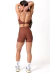Imagem do CONJ. SHORTS BASIC + TOP FURL CACAU