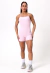 MACAQUINHO CROSSBACK CANELADO BALLET - SANTABELLA | Moda Fitness