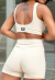 TOP SANTABELLA 2.O CANELADO AREIA - SANTABELLA | Moda Fitness