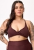 TOP TWIST DARK BROWN - SANTABELLA | Moda Fitness