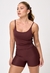 CONJ. SHORTS BASIC + REGATA ACTIVE DARK BROWN - comprar online