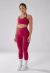 CONJUNTO LEGGING CROSS OVER + TOP UNIC FRONT CHERRY