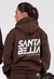 CASACO MOLETOM OVERSIZED CACAU