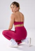 CONJUNTO LEGGING CROSS OVER + TOP UNIC FRONT CHERRY - comprar online