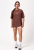 CAMISETA OVERSIZED SB MOCHA - SANTABELLA | Moda Fitness