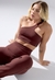 CONJUNTO LEGGING ACTIVE FLARE + TOP PANDORA 5.0 ESPRESSO - SANTABELLA | Moda Fitness