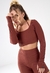 CROPPED DEFINE LUXE CANELADO BROWN
