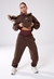 CONJUNTO MOLETOM OVERSIZED CACAU na internet