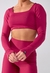 CROPPED DEFINE LUXE CHERRY - SANTABELLA | Moda Fitness